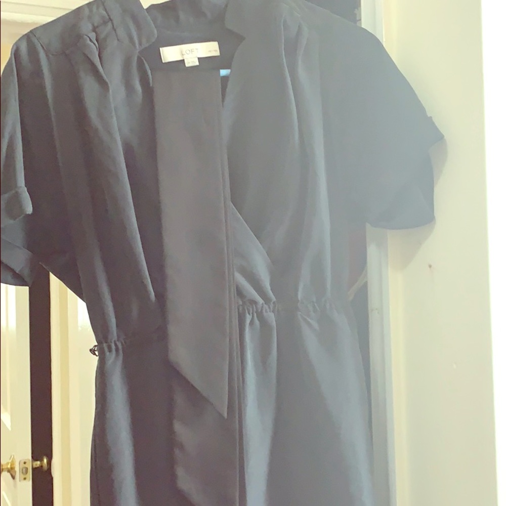 Casual black dress
